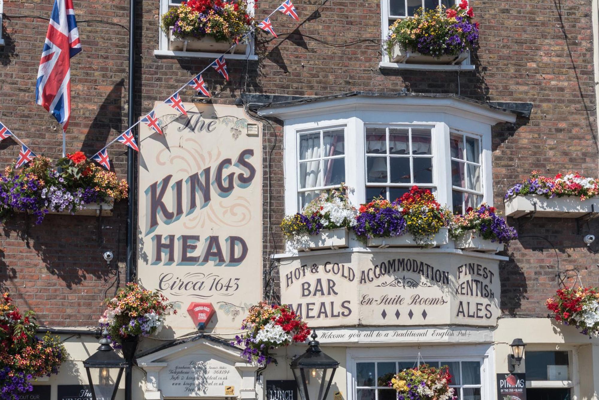딜 The Kings Head B&B 외부 사진